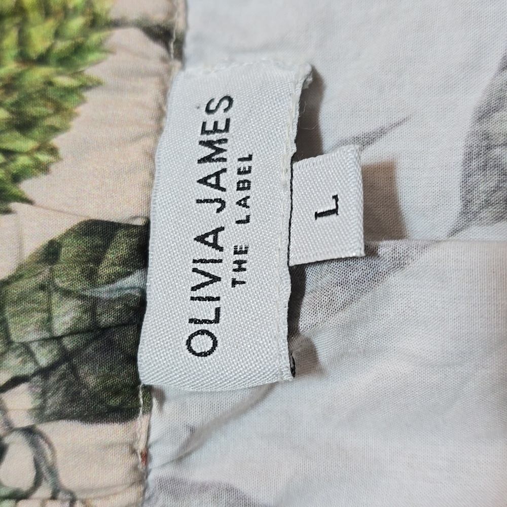 Olivia James The Label Floral Print Ruffle Hem Skirt - Picture 4 of 8